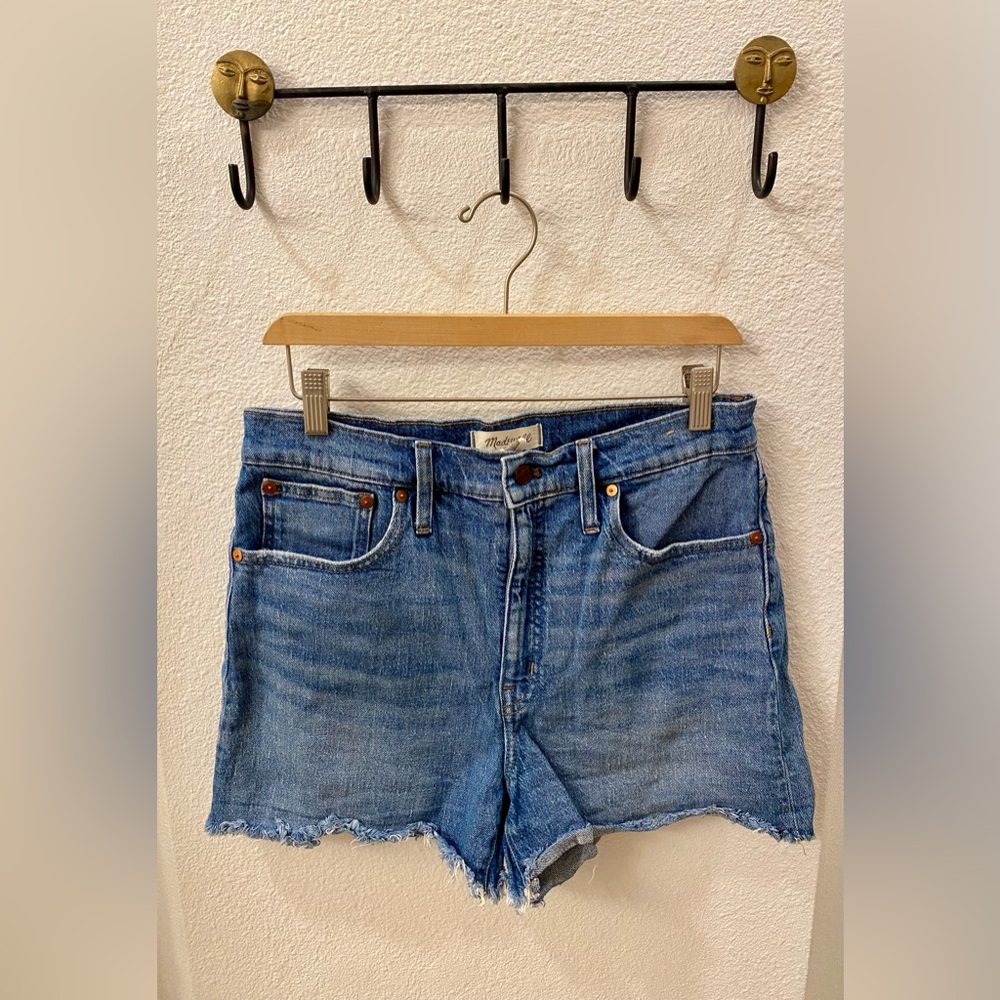 Madewell High Rise Denim Shorts